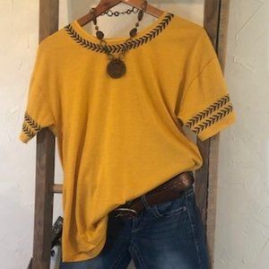 Womens Petite Polagram boutique top